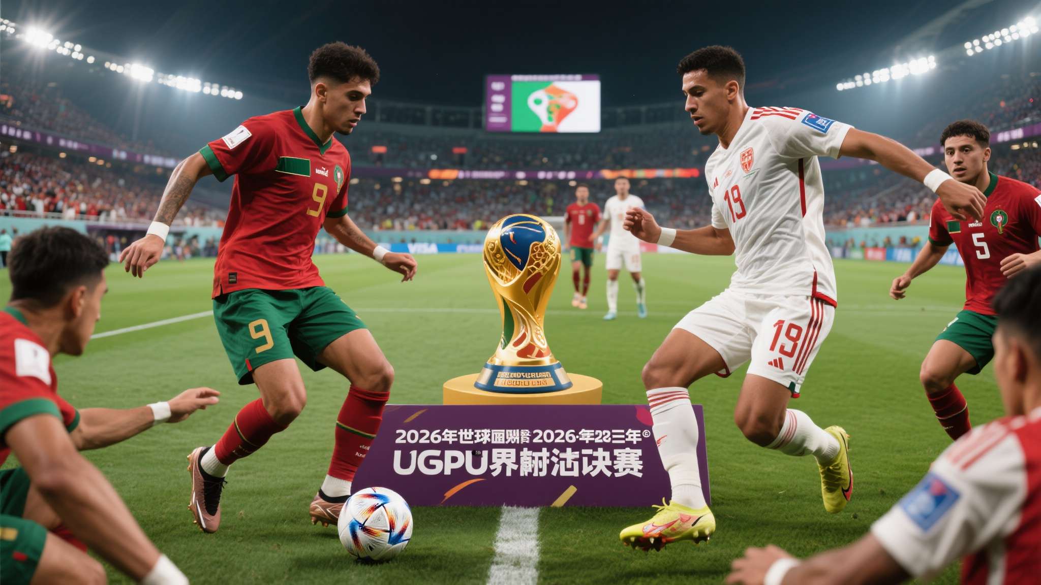 随着2026年世界杯临近，各大洲争夺最后晋级名额的步伐越发激烈。在经历了一系列跌